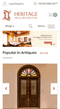 Mobile Screenshot of heritageartscochin.com